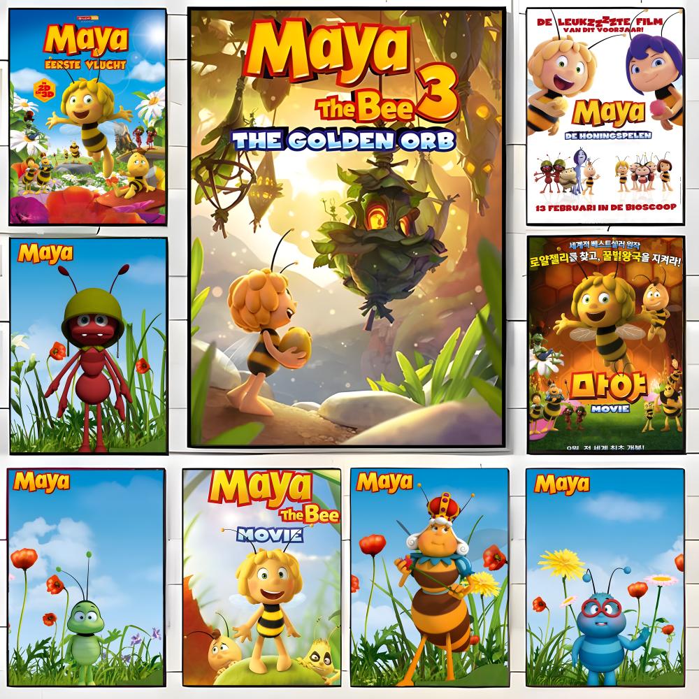Maya Coffee & Tea Ulasan - Hit Anime M-Maya the Bee Poster