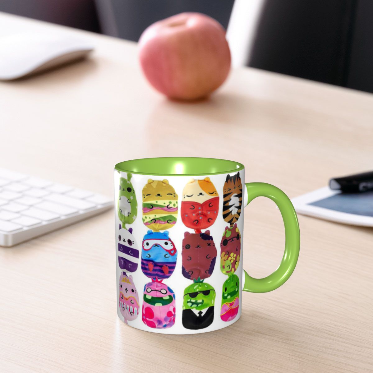 Coffee Vs Tea - Cats Vs Pickles 12-pack mokken grappige
