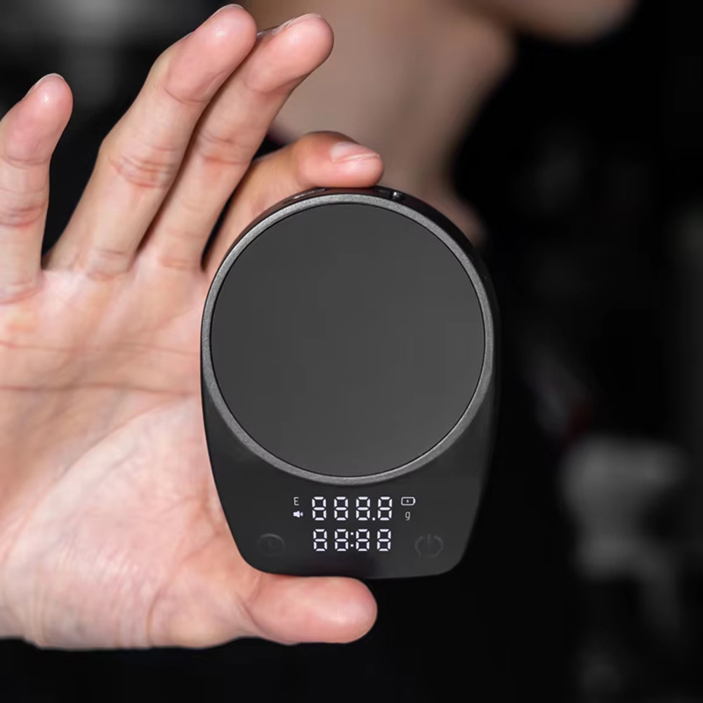 Coffee Bean Scale - Betere kwaliteit mini koffietijdweegschaal, Italiaanse koffiebonenweegschaal,