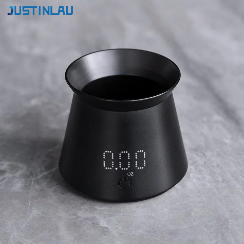 Coffee Bean Scale - JUSTINLAU Mini Koffieweegschaal 0,1g Hoge Precisie