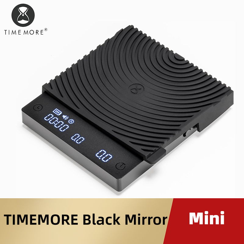 Coffee Bean Scale - TIMEMORE Schaal Black Mirror Mini Giet