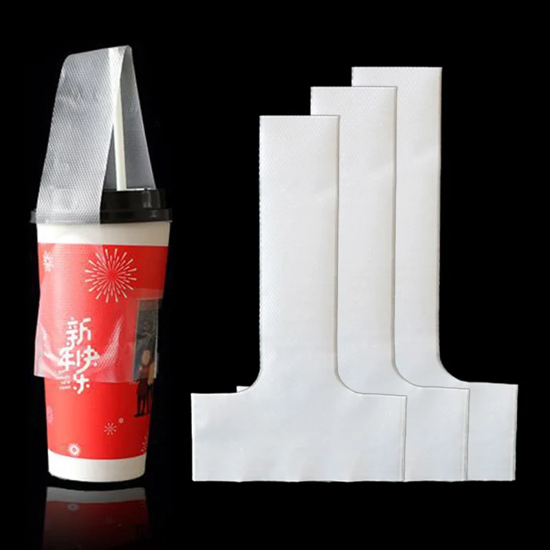 Coffee Tea In Chinese - 100 stks/partij T-vormige Bajonet Plastic Zakken