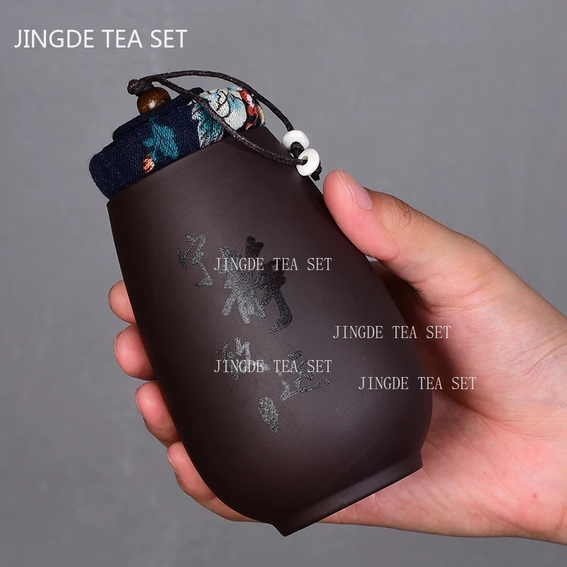 Coffee Tea In Chinese - Chinese Paars Zand Kleine Thee Pot