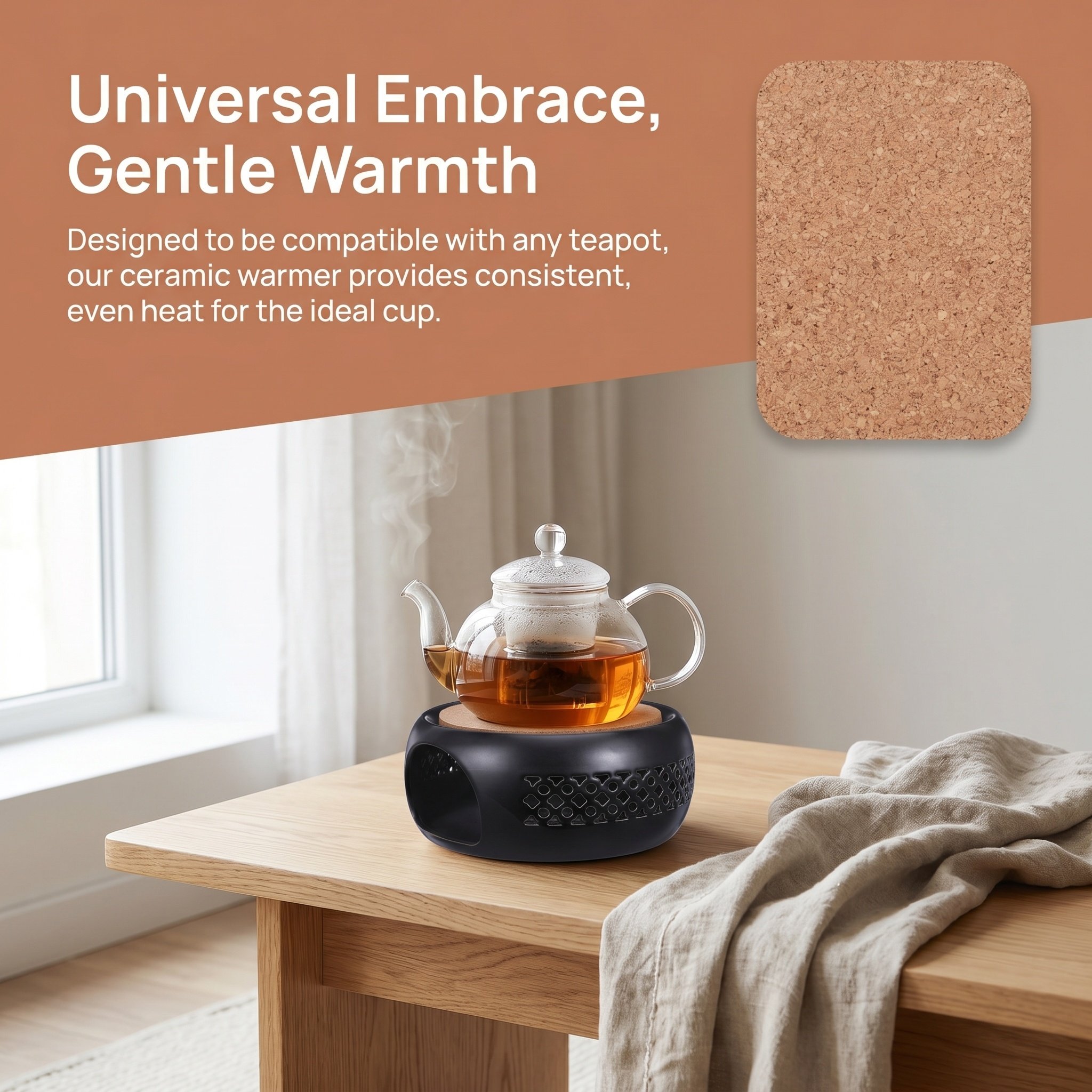 Keramische theepotverwarmer me - Coffee Tea Stand recensie en prijs