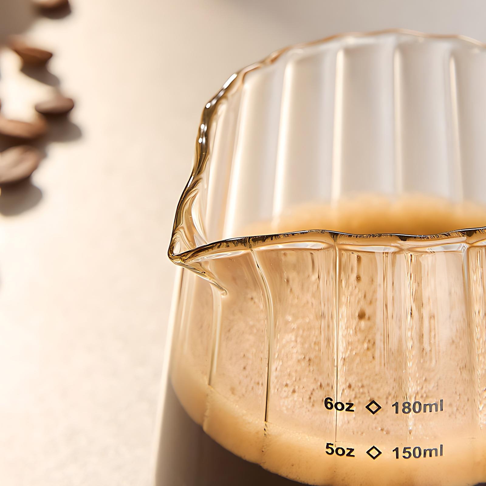 OANKR 6 oz glazen maatbekers m - Coffee Bean Scale recensie en prijs