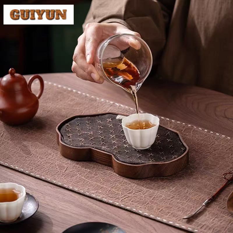 Zwart Walnoot Klein Theeblad S - Coffee Tea Stand recensie en prijs