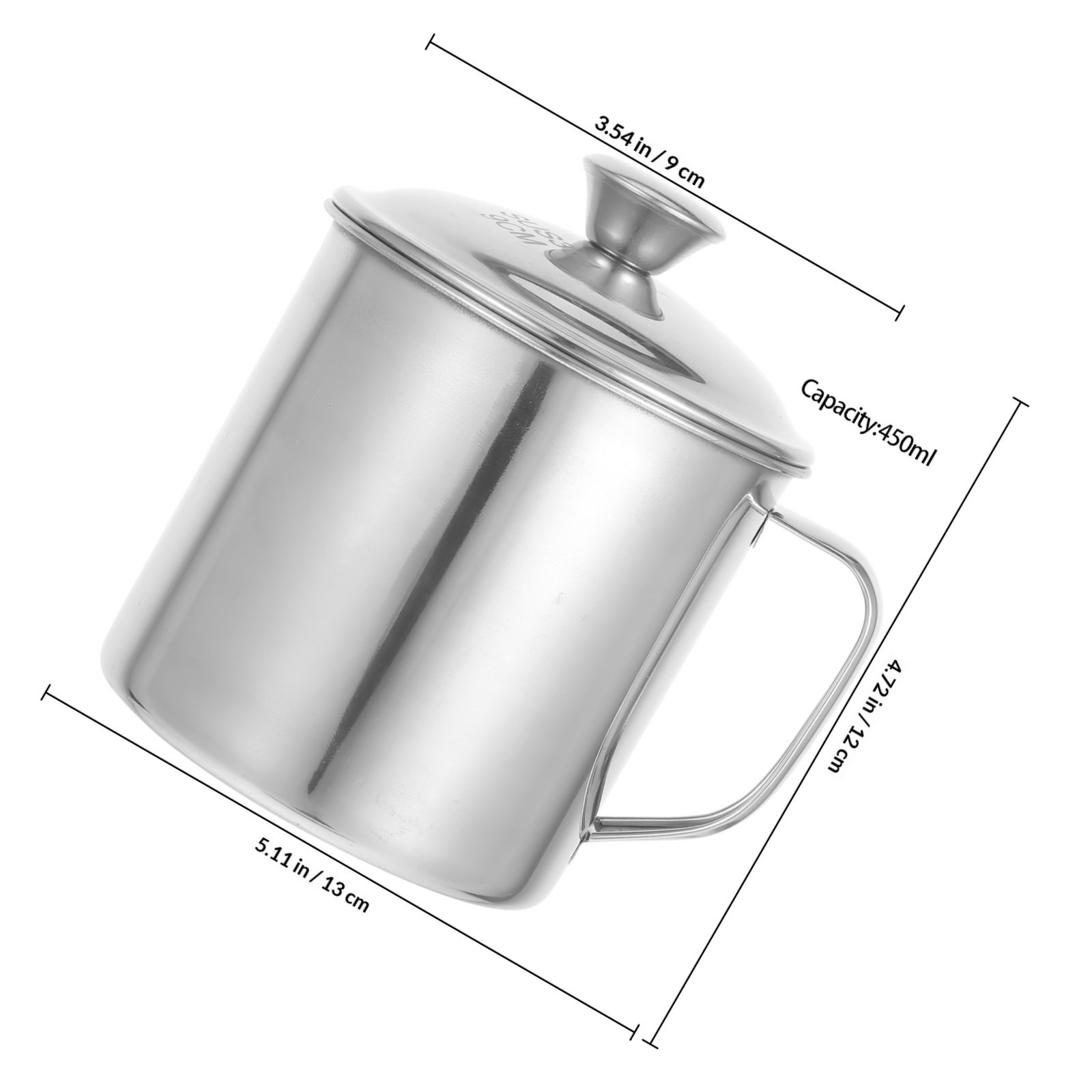 RVS beker met dubbele laag iso - Mug Tea Coffee recensie en prijs