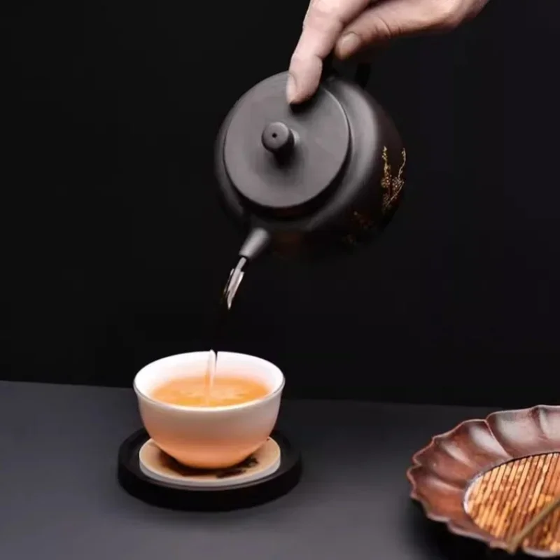 Ronde houten bekermat Hittebes - Coffee Tea In Chinese recensie en prijs