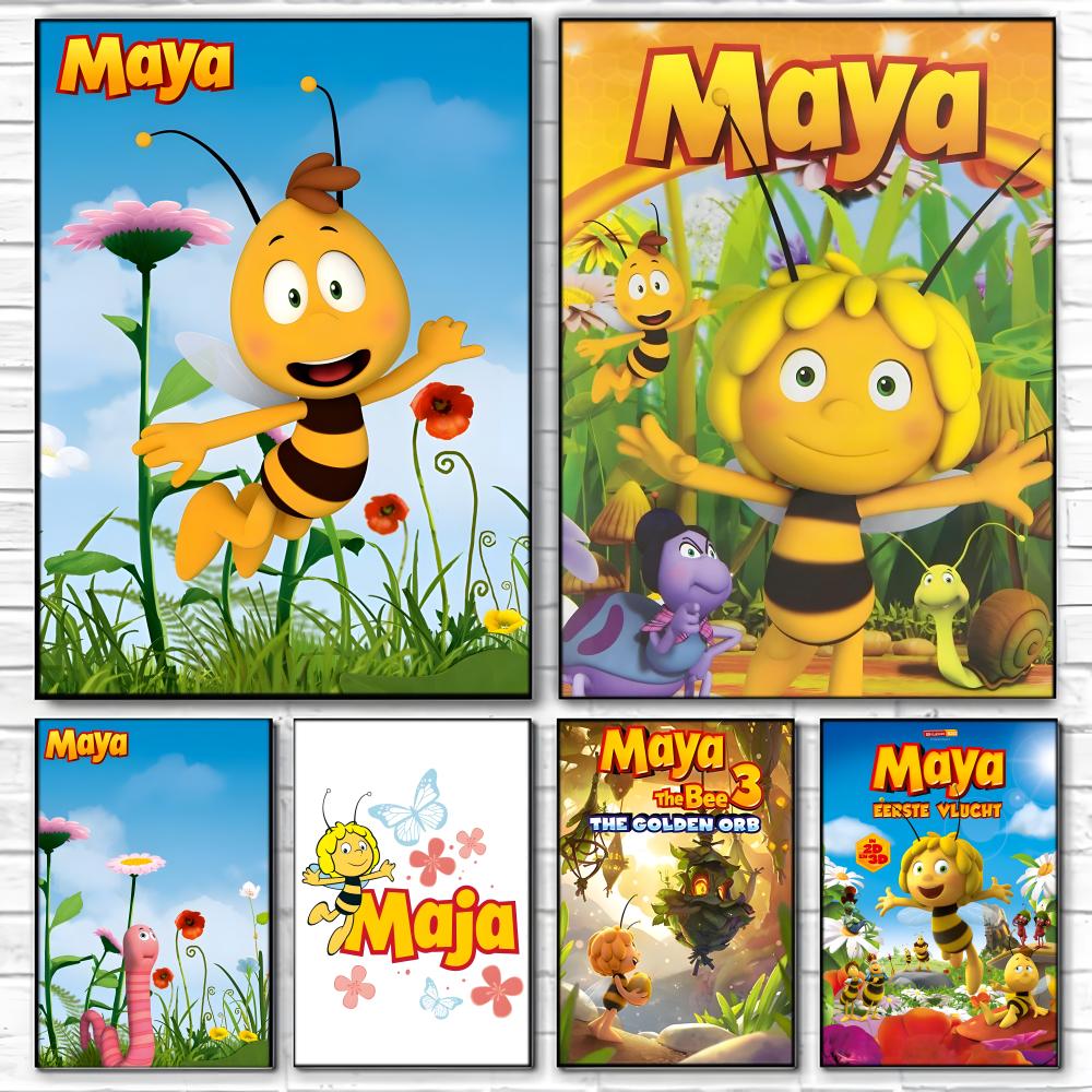 Cartoon M-Maya de Bee Poster z - Maya Coffee & Tea Ulasan recensie en prijs