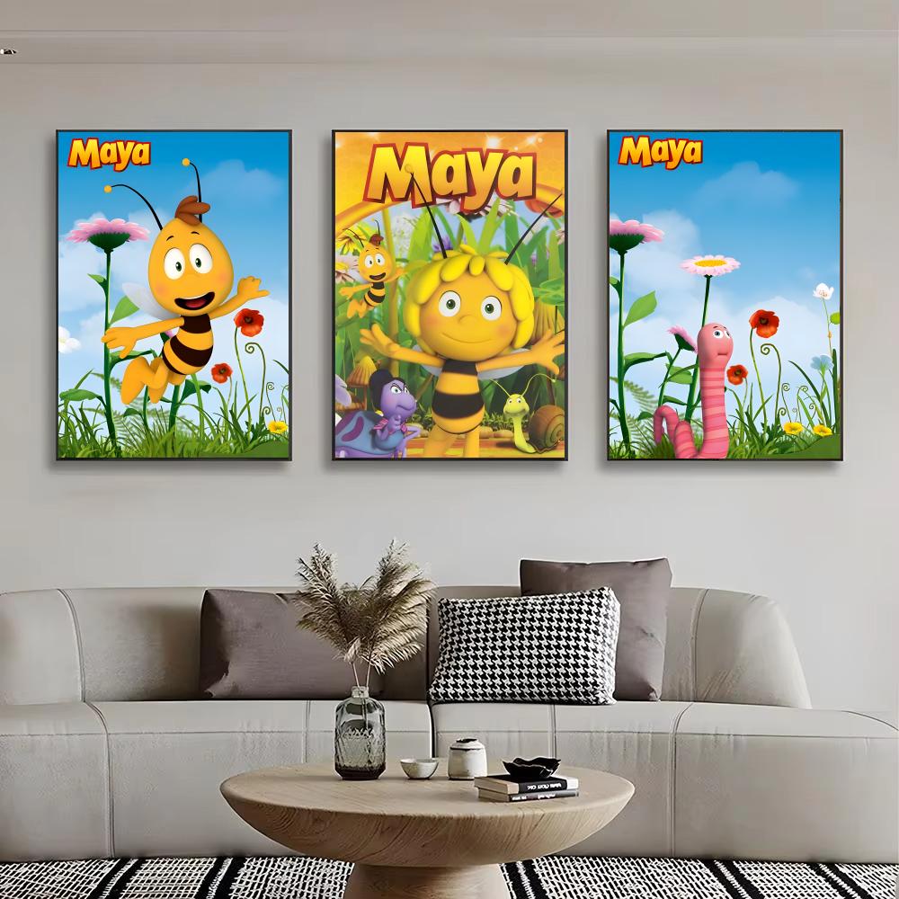 Cartoon M-Maya de Bee Poster z - Maya Coffee & Tea Ulasan recensie en prijs