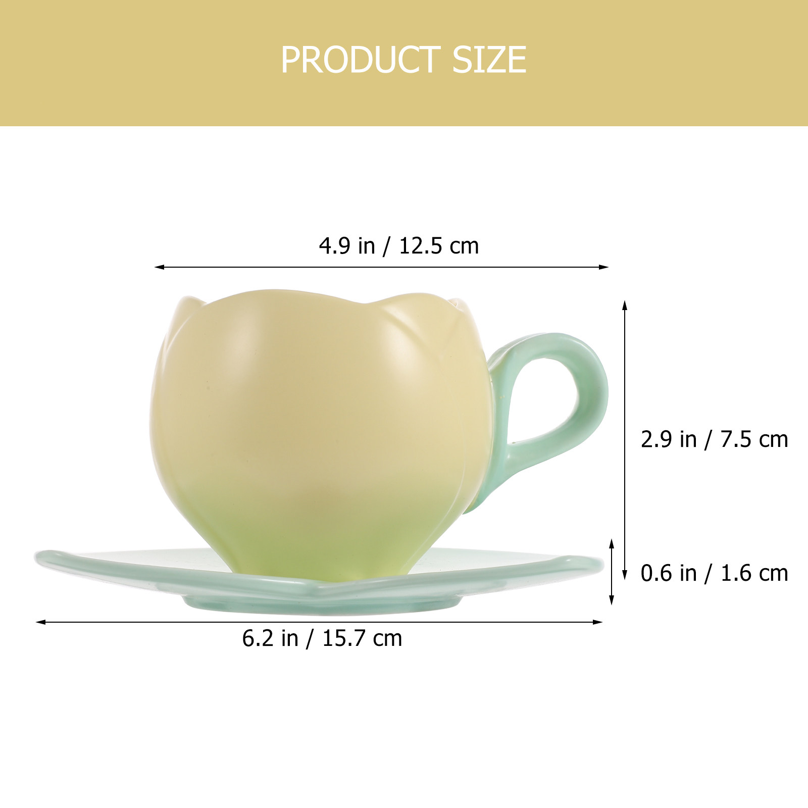 1 set keramische koffiekopjes  - Coffee Tea Home recensie en prijs