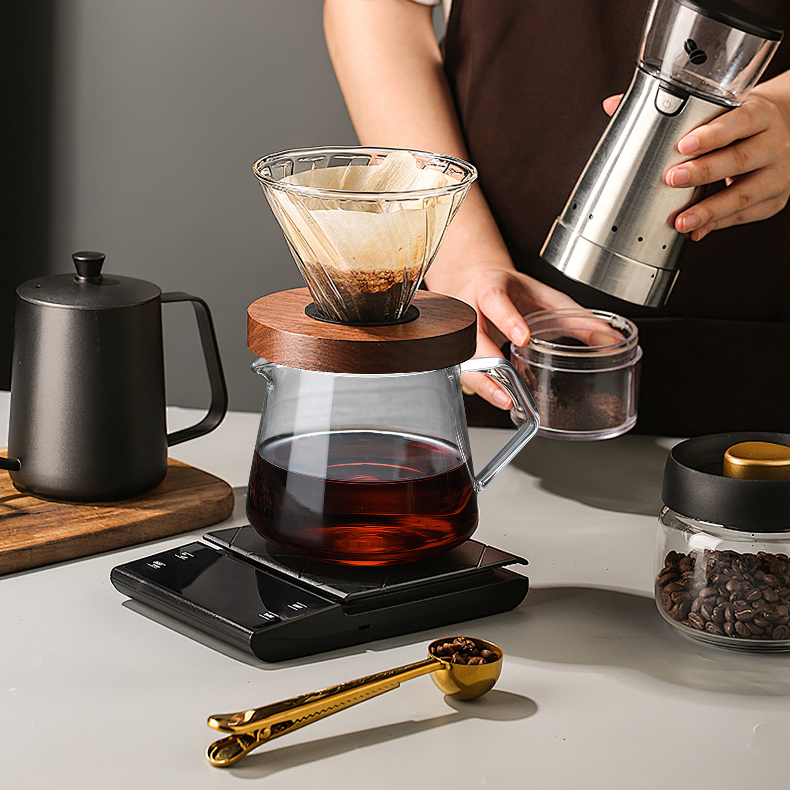 1 stuk 650ml glazen waterkoker - Coffee Tea Home recensie en prijs