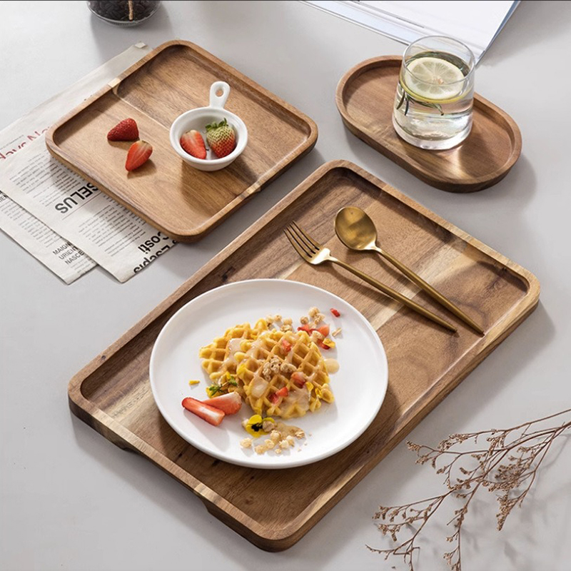 Acacia houten dienblad, decora - Coffee Tea In Chinese recensie en prijs