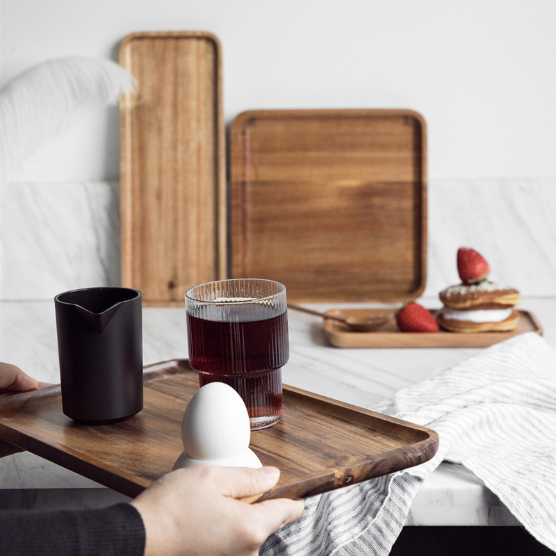Acacia houten dienblad, decora - Coffee Tea In Chinese recensie en prijs