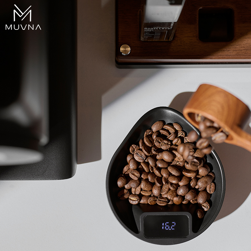 MUVNA Digitale Koffiebonenweeg - Coffee Bean Scale recensie en prijs