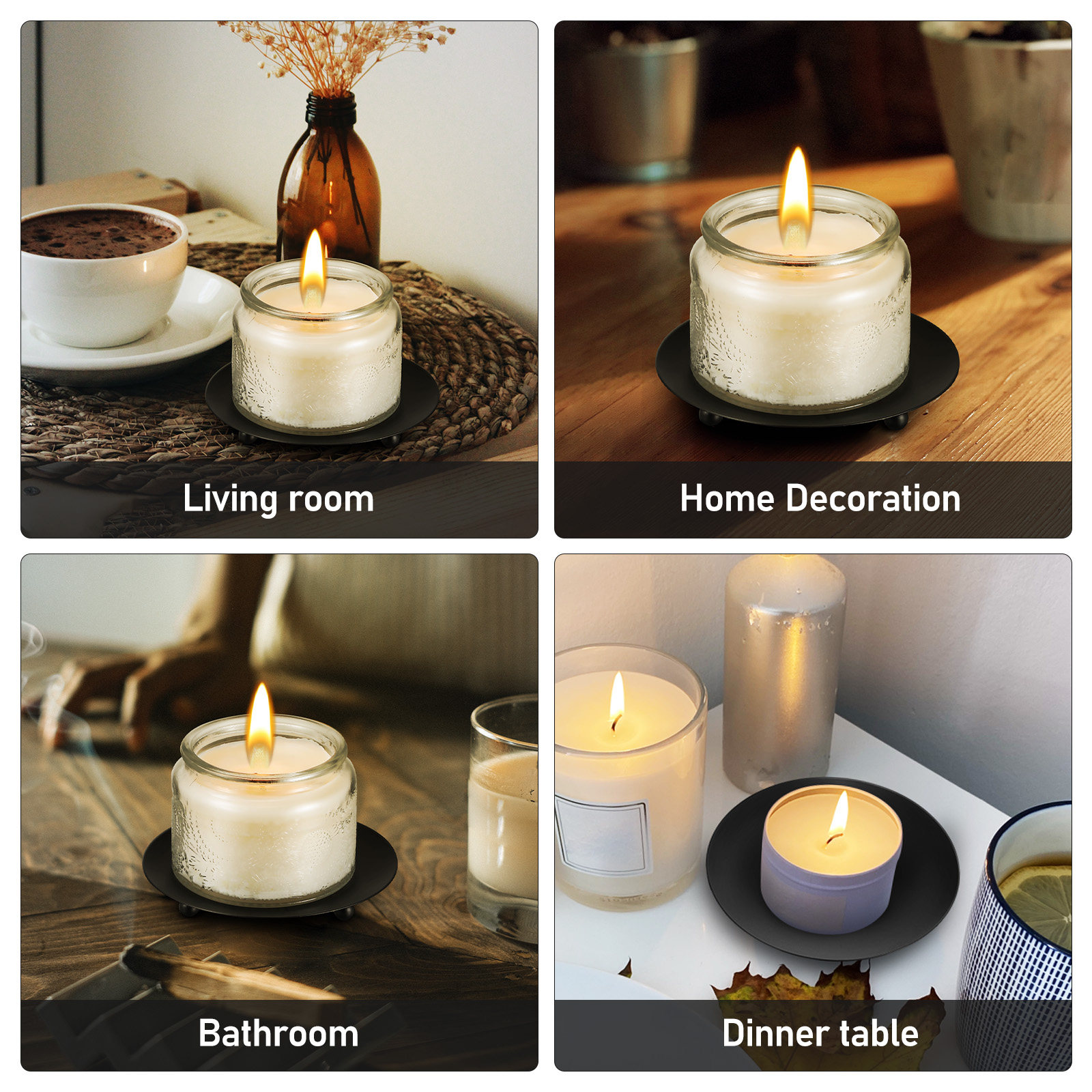 4-delige ijzeren houder, minim - Coffee Tea Home recensie en prijs