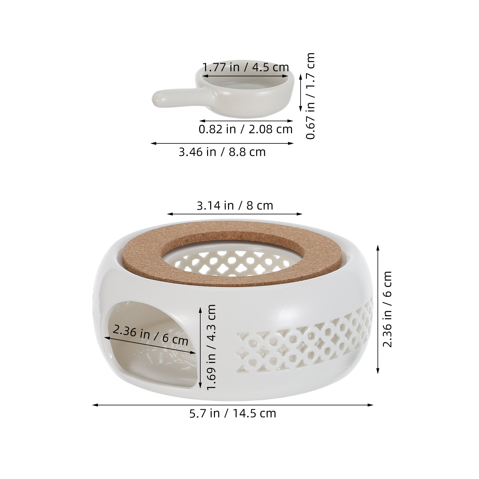 1Set Keramische Theepotverwarm - Coffee Tea Home recensie en prijs