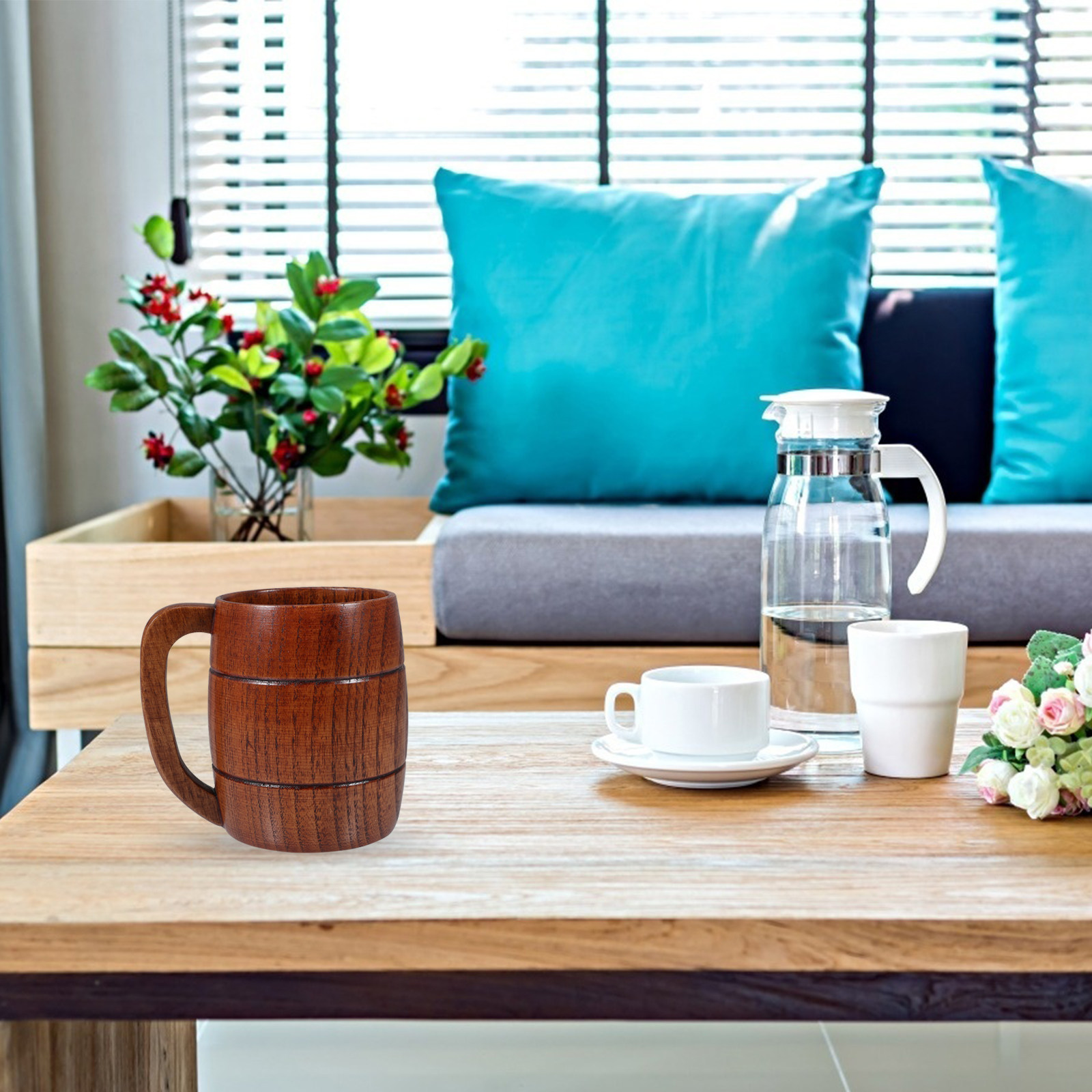 Houten bierkoffiemok Waterbeke - Coffee Tea Home recensie en prijs
