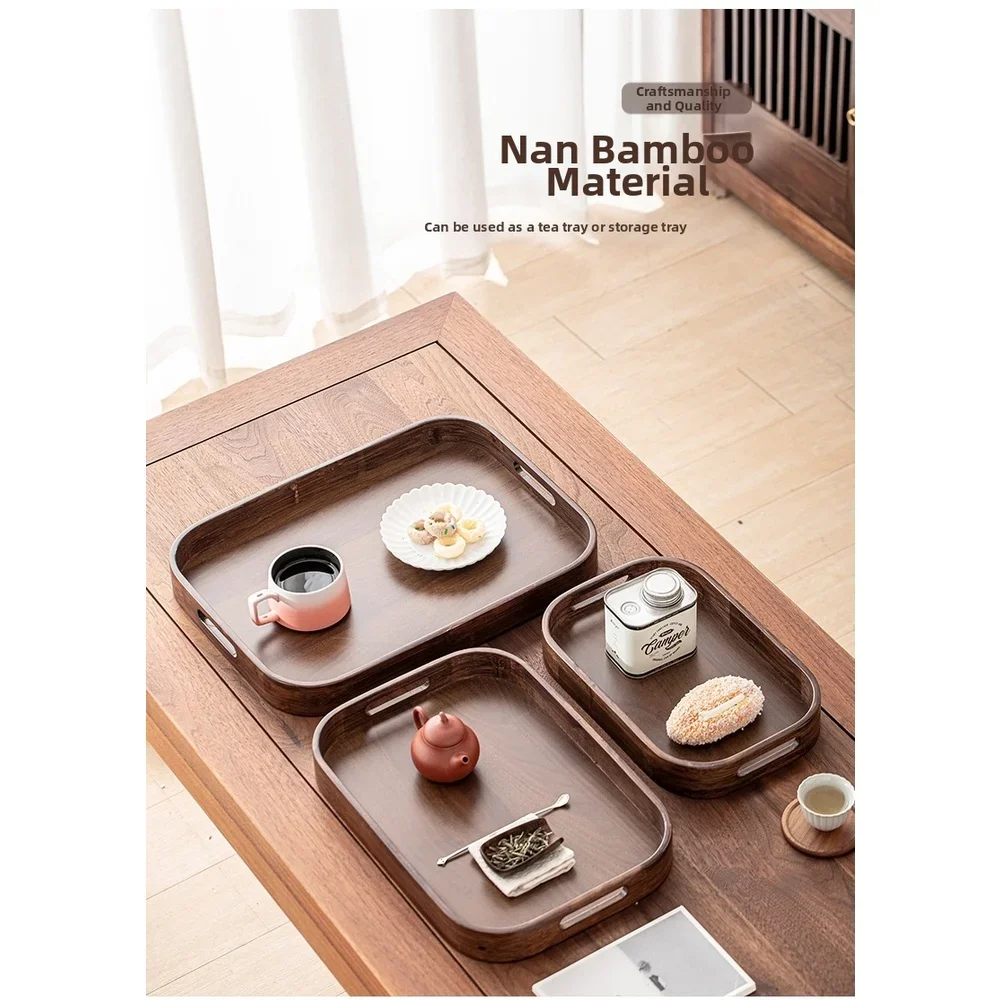 Houten theeblad met handvatten - Coffee Tea Stand recensie en prijs